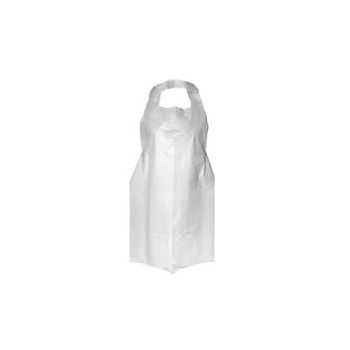 Avacare  - APRO0001 - Plastic Disposable Apron White